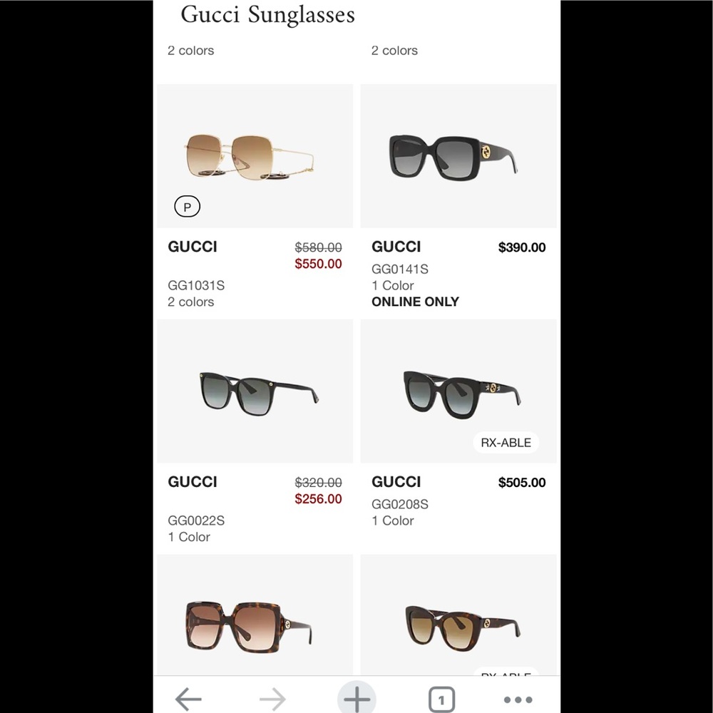 Gucci the Must have CLASIC Sun glusses - Picture 14 of 16